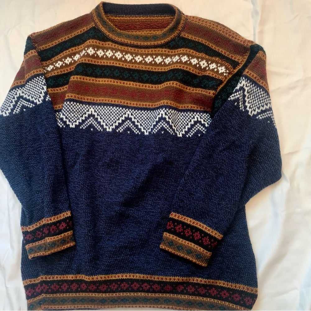 New Peruvian Sweater, Size S/M, (#109)